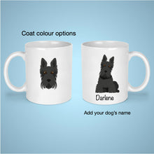 Load image into Gallery viewer, Scottish Terrier 11 oz mug personalized
