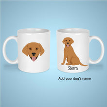 Load image into Gallery viewer, Labrador Retriever 11 oz mug personalized
