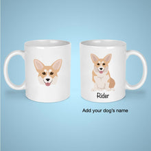 Load image into Gallery viewer, Pembroke Welsh Corgi 11 oz mug personalized
