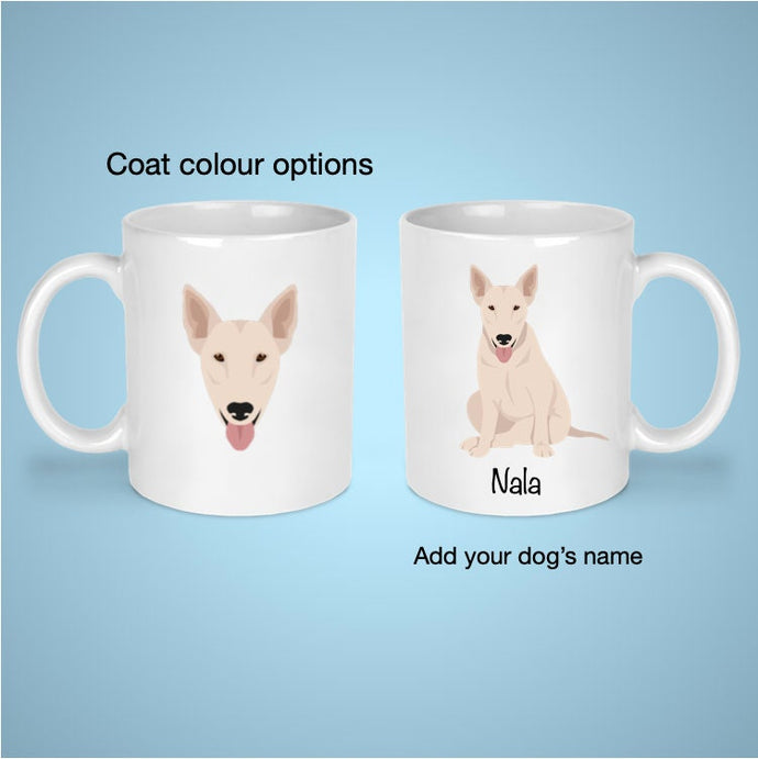 Bull Terrier 11 oz mug personalized