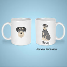 Load image into Gallery viewer, Giant Schnauzer (natural ears) 11 oz mug personalized
