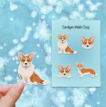 Load image into Gallery viewer, Cardigan Welsh Corgi Vinyl Sticker Set

