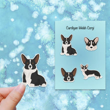Load image into Gallery viewer, Cardigan Welsh Corgi Vinyl Sticker Set
