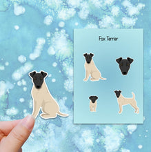 Load image into Gallery viewer, Smooth Fox Terrier Vinyl Sticker Set
