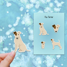 Load image into Gallery viewer, Smooth Fox Terrier Vinyl Sticker Set
