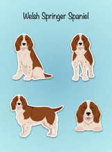 Load image into Gallery viewer, Welsh Springer Spaniel Vinyl Sticker Set
