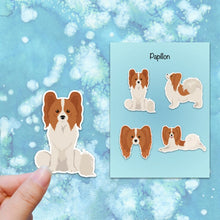 Load image into Gallery viewer, Papillon Vinyl Sticker Set
