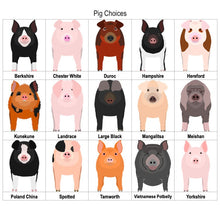 Load image into Gallery viewer, Pig Lover&#39;s Tote Bag personalized
