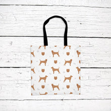 Load image into Gallery viewer, American Staffordshire Terrier (cropped) pattern tote bag
