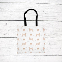 Load image into Gallery viewer, American Staffordshire Terrier (cropped) pattern tote bag
