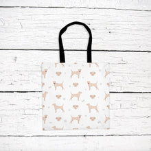 Load image into Gallery viewer, American Staffordshire Terrier pattern tote bag
