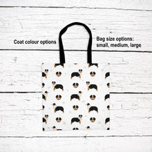 Load image into Gallery viewer, Australian Shepherd pattern tote bag
