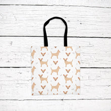 Load image into Gallery viewer, Chihuahua (shorthaired) pattern tote bag
