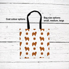 Load image into Gallery viewer, Chow Chow pattern tote bag
