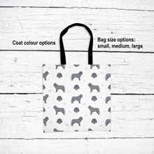 Load image into Gallery viewer, Neapolitan Mastiff pattern tote bag
