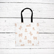 Load image into Gallery viewer, Pomeranian pattern tote bag

