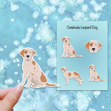 Load image into Gallery viewer, Catahoula Leopard Dog Vinyl Sticker Set

