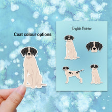 Load image into Gallery viewer, English Pointer Vinyl Sticker Set
