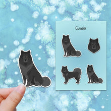 Load image into Gallery viewer, Eurasier Vinyl Sticker Set
