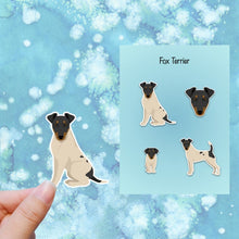 Load image into Gallery viewer, Smooth Fox Terrier Vinyl Sticker Set
