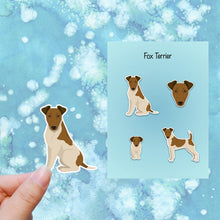 Load image into Gallery viewer, Smooth Fox Terrier Vinyl Sticker Set

