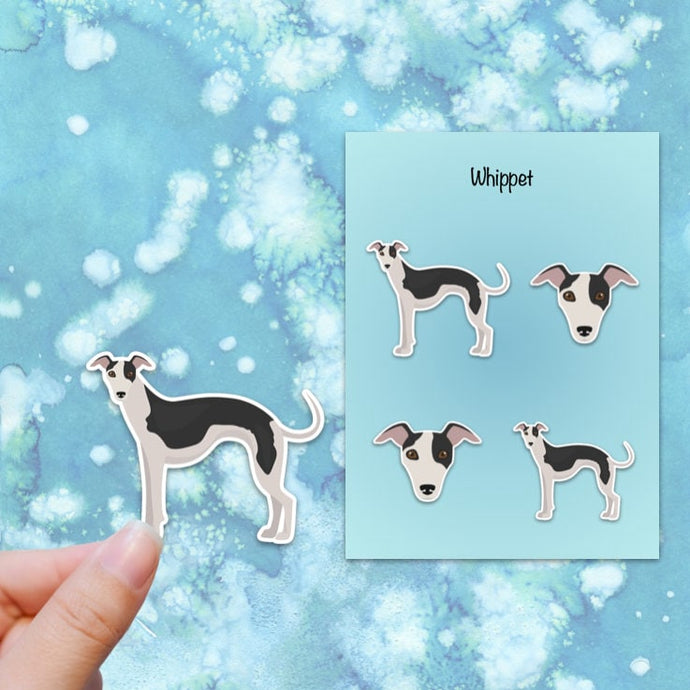 Whippet Vinyl Sticker Set