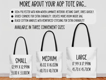 Load image into Gallery viewer, Chiweenie (Chihuahua/Dachshund mix) tote bag personalized
