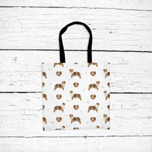 Load image into Gallery viewer, Australian Shepherd pattern tote bag
