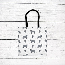 Load image into Gallery viewer, Neopolitan (cropped) pattern tote bag
