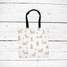 Load image into Gallery viewer, Scottish Terrier pattern tote bag
