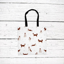 Load image into Gallery viewer, Siberian Husky pattern tote bag
