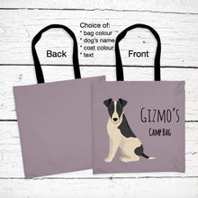 Load image into Gallery viewer, Smooth Fox Terrier tote bag personalized
