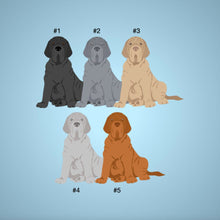 Load image into Gallery viewer, Neapolitan Mastiff (natural ears) tote bag personalized
