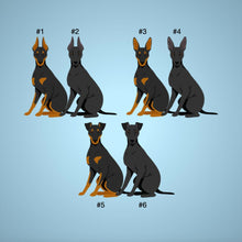 Load image into Gallery viewer, Manchester Terrier tote bag personalized
