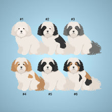 Load image into Gallery viewer, Coton de Tulear tote bag personalized
