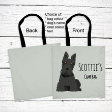 Load image into Gallery viewer, Scottish Terrier tote bag personalized

