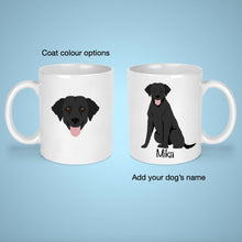Load image into Gallery viewer, Curly Coated Retriever 11 oz mug personalized
