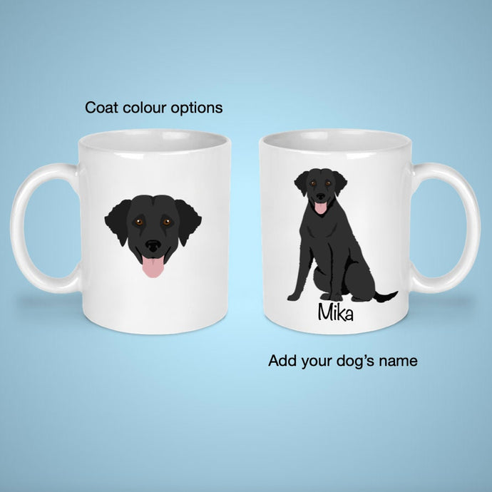 Curly Coated Retriever 11 oz mug personalized