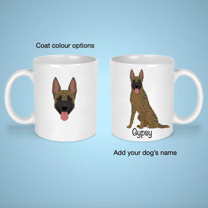 Dutch Shepherd 11 oz mug personalized