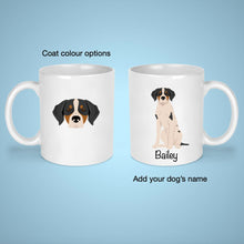 Load image into Gallery viewer, English Pointer 11 oz mug personalized
