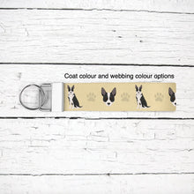 Load image into Gallery viewer, Canaan Dog key wristlet
