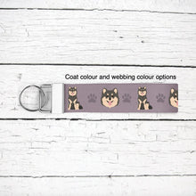Load image into Gallery viewer, Finnish Lapphund key wristlet
