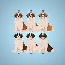 Load image into Gallery viewer, St Bernard key wristlet
