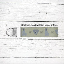 Load image into Gallery viewer, Cane Corso (natural ears) key wristlet
