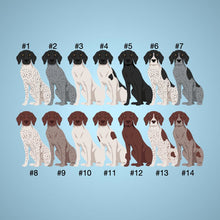 Load image into Gallery viewer, German Shorthaired Pointer ornament personalized
