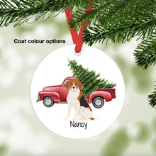 Load image into Gallery viewer, Harrier ornament personalized
