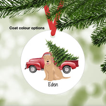 Load image into Gallery viewer, Softcoated Wheaten Terrier ornament personalized
