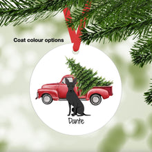 Load image into Gallery viewer, Toy Manchester Terrier ornament personalized
