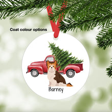 Load image into Gallery viewer, Biewer Terrier ornament personalized
