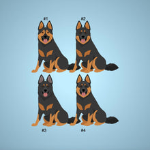 Load image into Gallery viewer, Bohemian Shepherd ornament personalized
